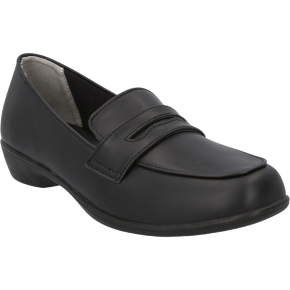 BACKYARD FAMILY「レディース 靴 フォーマル 通販 パンジー ローファー くつ クツ シューズ 婦人靴 オフィス」|パンプス|ブラック1