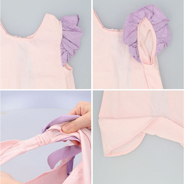 BACKYARD FAMILY「キッズエプロン 女の子 通販 お手伝い エプロン 子どもエプロン かぶりタイプ おてつだいドレス」|その他|