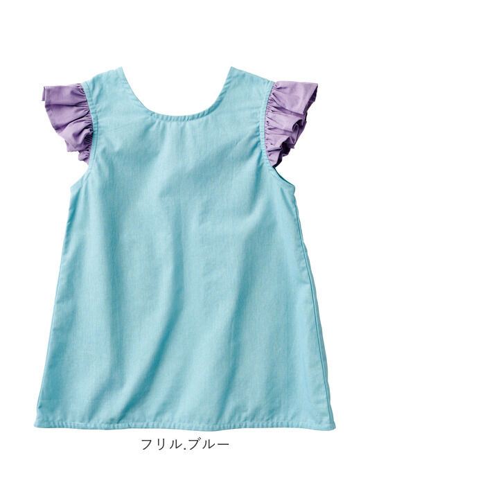 BACKYARD FAMILY「キッズエプロン 女の子 通販 お手伝い エプロン 子どもエプロン かぶりタイプ おてつだいドレス」|その他|