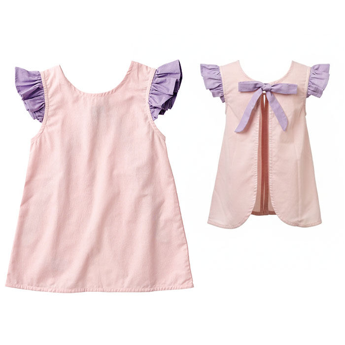 BACKYARD FAMILY「キッズエプロン 女の子 通販 お手伝い エプロン 子どもエプロン かぶりタイプ おてつだいドレス」|その他|