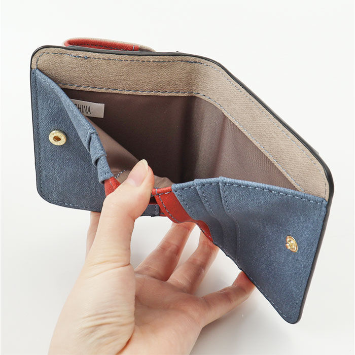 BACKYARD FAMILY「ラムモード 財布 通販 馬蹄モチーフ 二つ折り財布 レディース お財布 ミニ財布 サイフ」|その他|