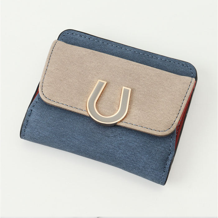 BACKYARD FAMILY「ラムモード 財布 通販 馬蹄モチーフ 二つ折り財布 レディース お財布 ミニ財布 サイフ」|その他|