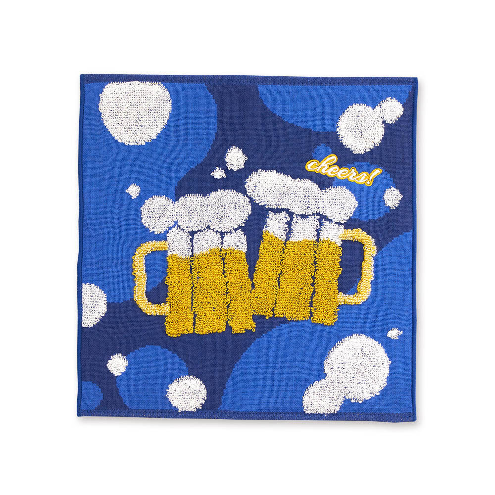 BACKYARD FAMILY「ハンカチ メンズ タオル 通販 MIYAMOTO COLLECTION ミヤモトコレクション 男性」|ハンカチ|ブルー1