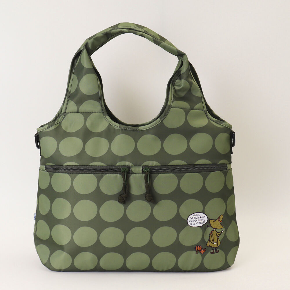 BACKYARD FAMILY「ムーミン トートバッグ 通販 MOOMIN ショルダーバッグ トートバック レディース」|トートバッグ|グリーン1