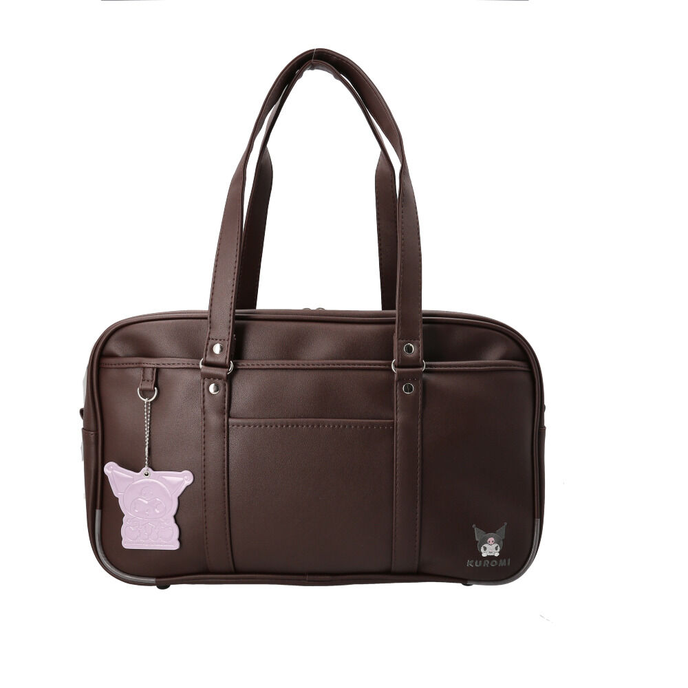 BACKYARD FAMILY「スクールバッグ 合皮 キャラクター 通販 スクールバック スクバ サブバ 通学バッグ 通学かばん」|ボストンバッグ|ブラウン2