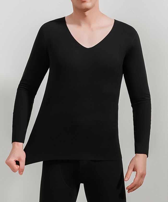 BACKYARD FAMILY「発熱インナー 長袖 メンズ 通販 インナーシャツ 下着シャツ あったかインナー 肌着 あったか」|インナー|