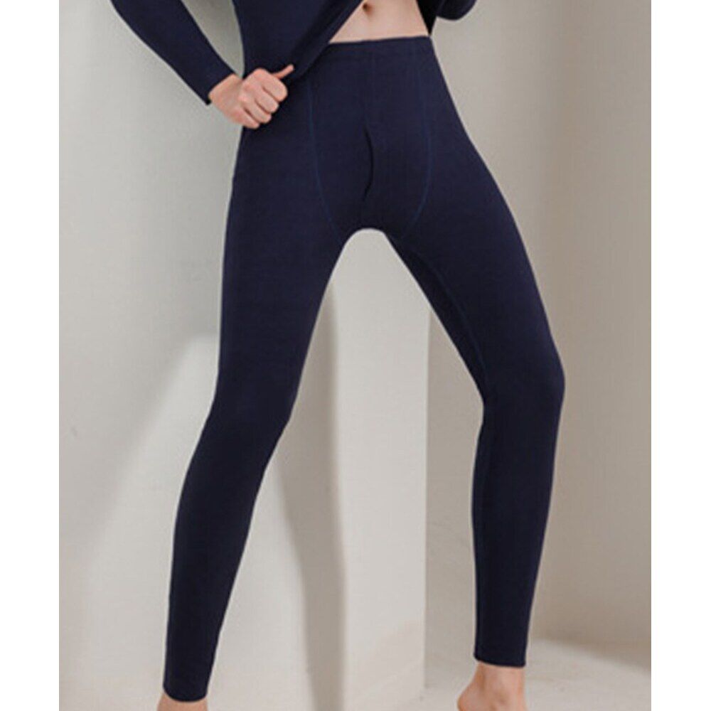 BACKYARD FAMILY「発熱インナー スパッツ メンズ 通販 ももひき 股引 あったかインナー 肌着 あったか」|インナー|ブルー1