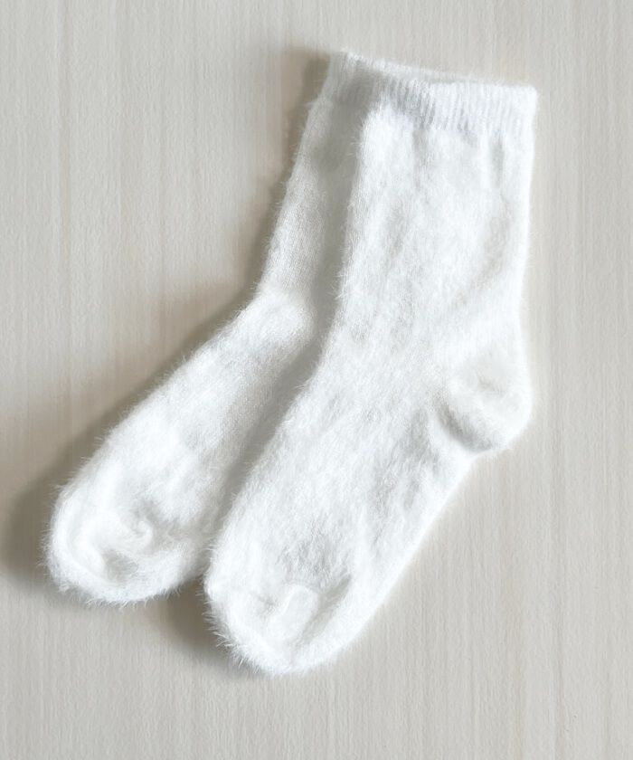 BACKYARD FAMILY「もこもこ靴下 レディース 通販 靴下 ソックス ふわふわ靴下 ふわふわソックス あったか靴下」|ソックス|