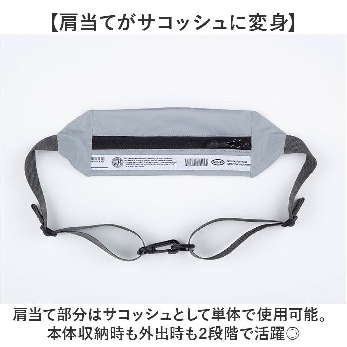 BACKYARD FAMILY「ショルダーバッグ 斜めがけ メンズ 大きめ 通販 トートバッグ 斜めがけバッグ ポケッタブルバッグ」|ショルダー・メッセンジャー|