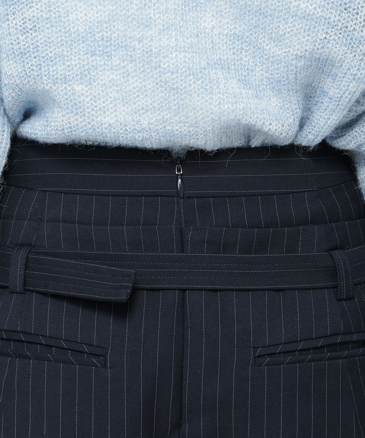 REDYAZEL「レイヤードデザインベルティッドショートパンツ」|キュロット|