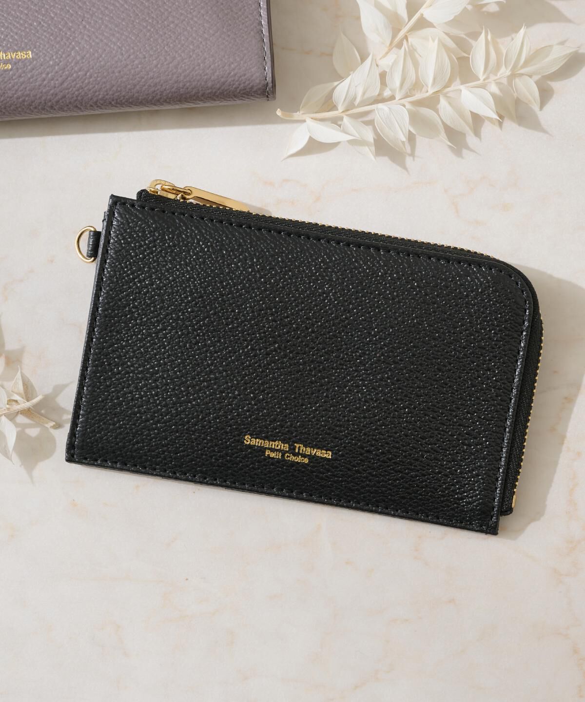 Samantha Thavasa Petit Choice「シンプル薄マチ マルチケース」|コインケース|