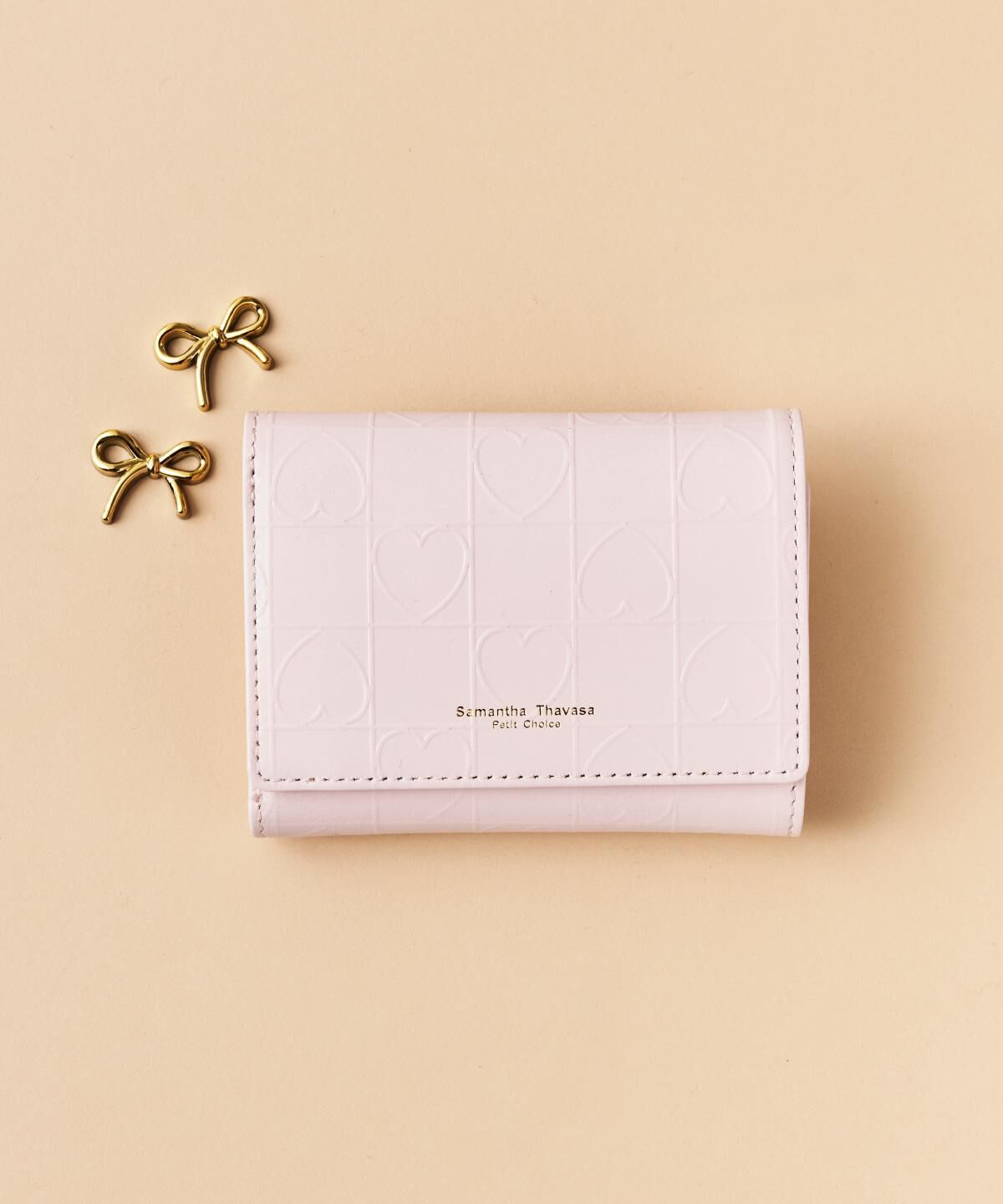 Samantha Thavasa Petit Choice「ライクハート 折財布」|財布|ピンク