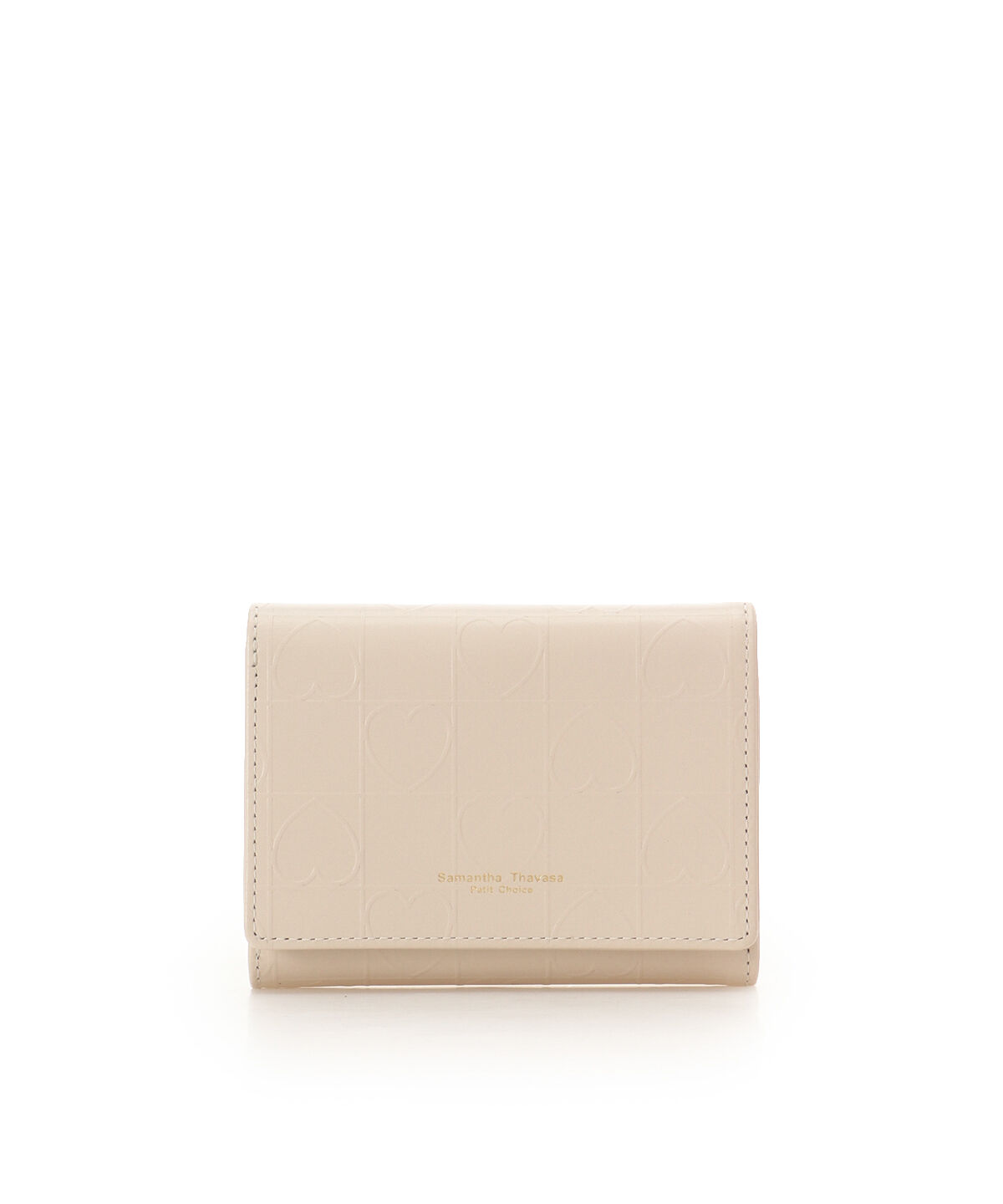 Samantha Thavasa Petit Choice「ライクハート 折財布」|財布|ベージュ