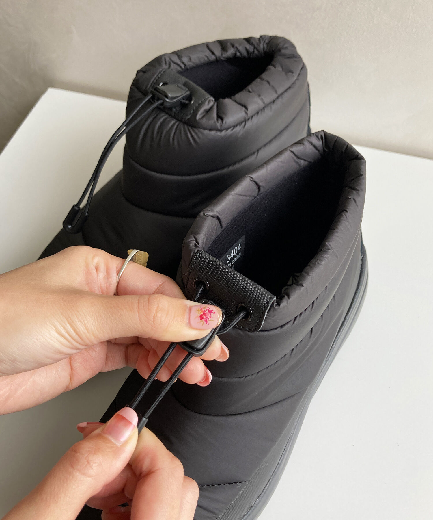 ORiental TRaffic「パデットショートスノーブーツ/OT3404」|レインシューズ|