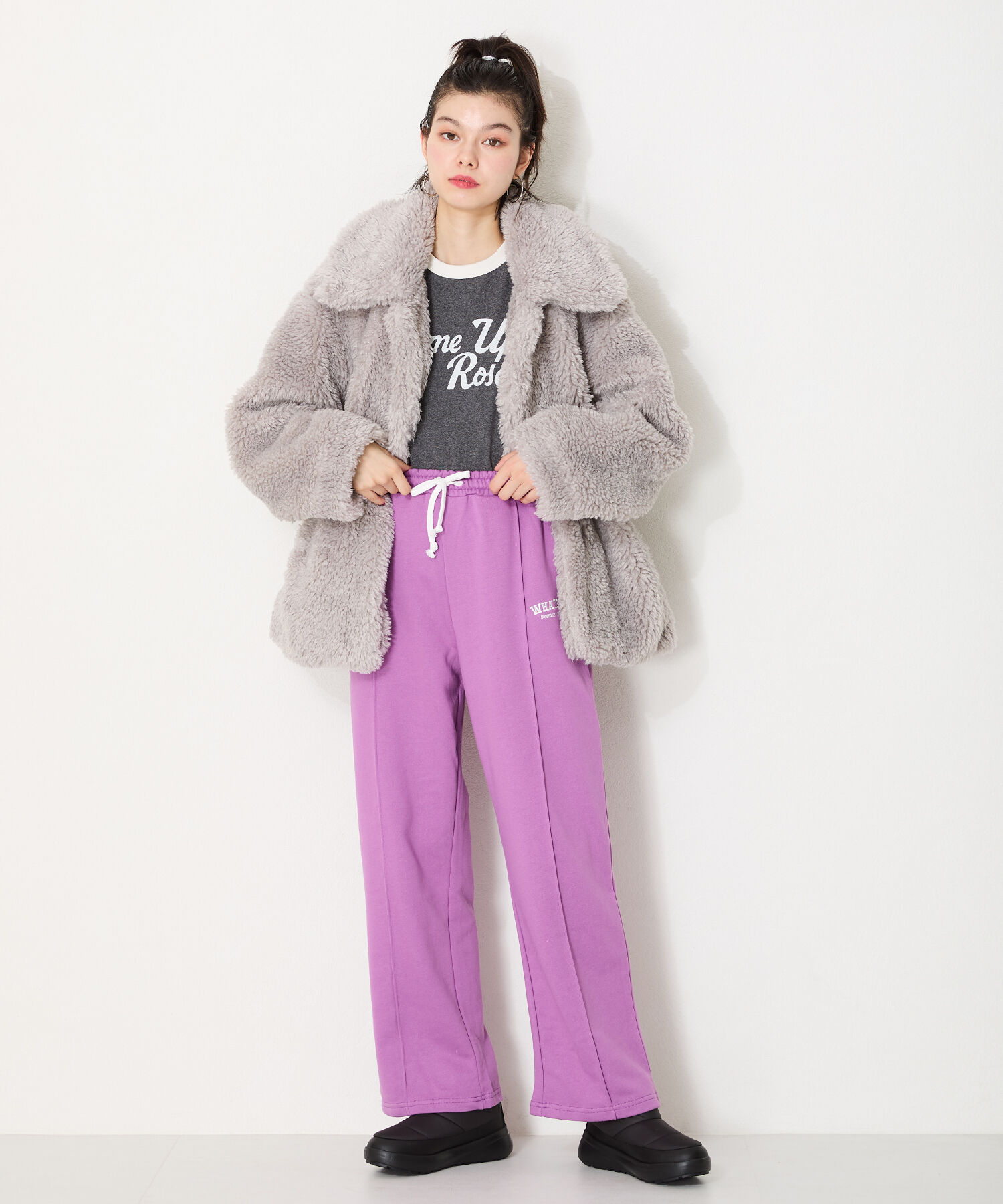 ORiental TRaffic「サイドジップスノーブーツ/OT3405」|モカシン|