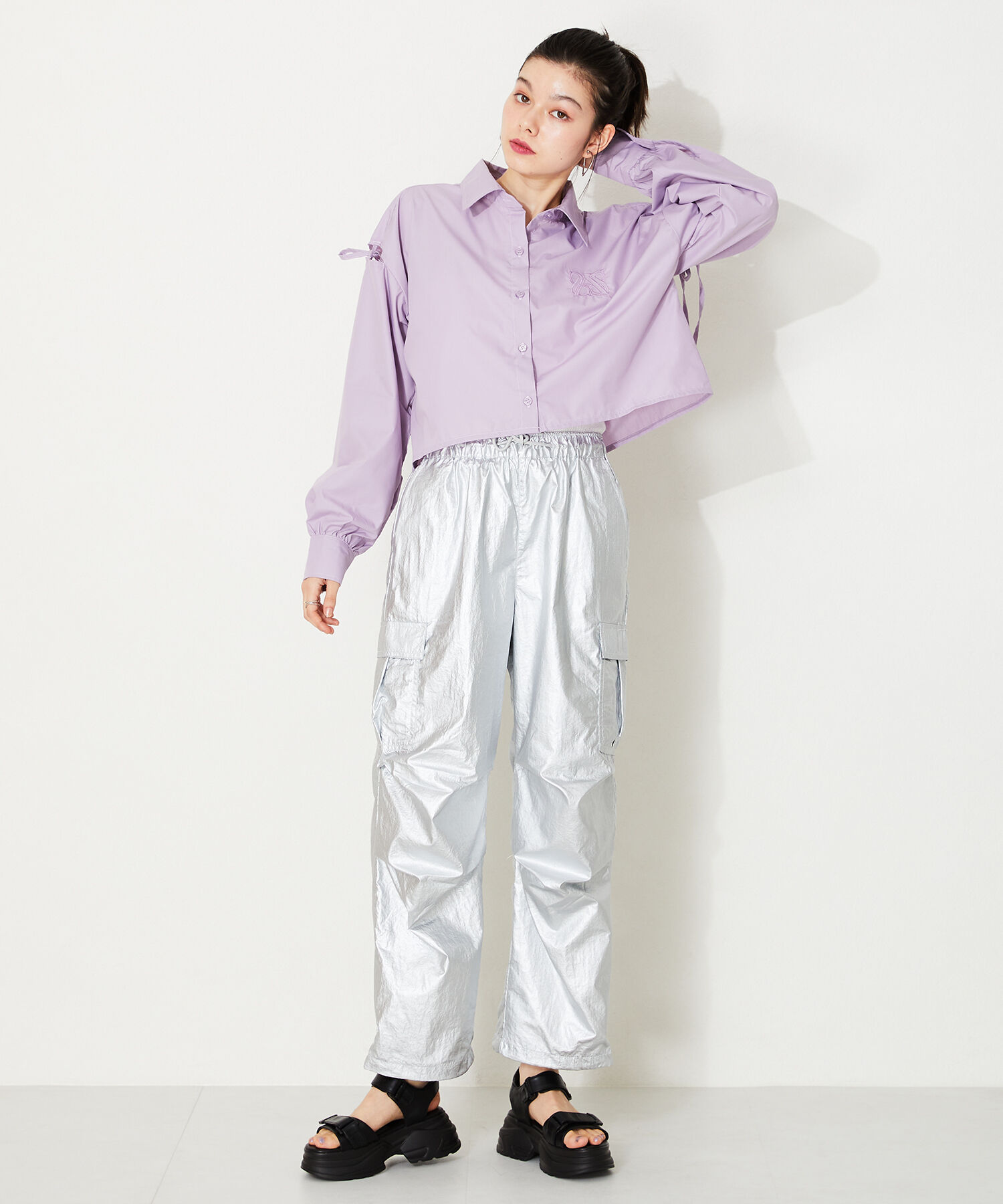 ORiental TRaffic「【アウトレット価格】厚底スニーカーソールサンダル/41205 サンダル 履きやすい スポサン 人気」|サンダル|