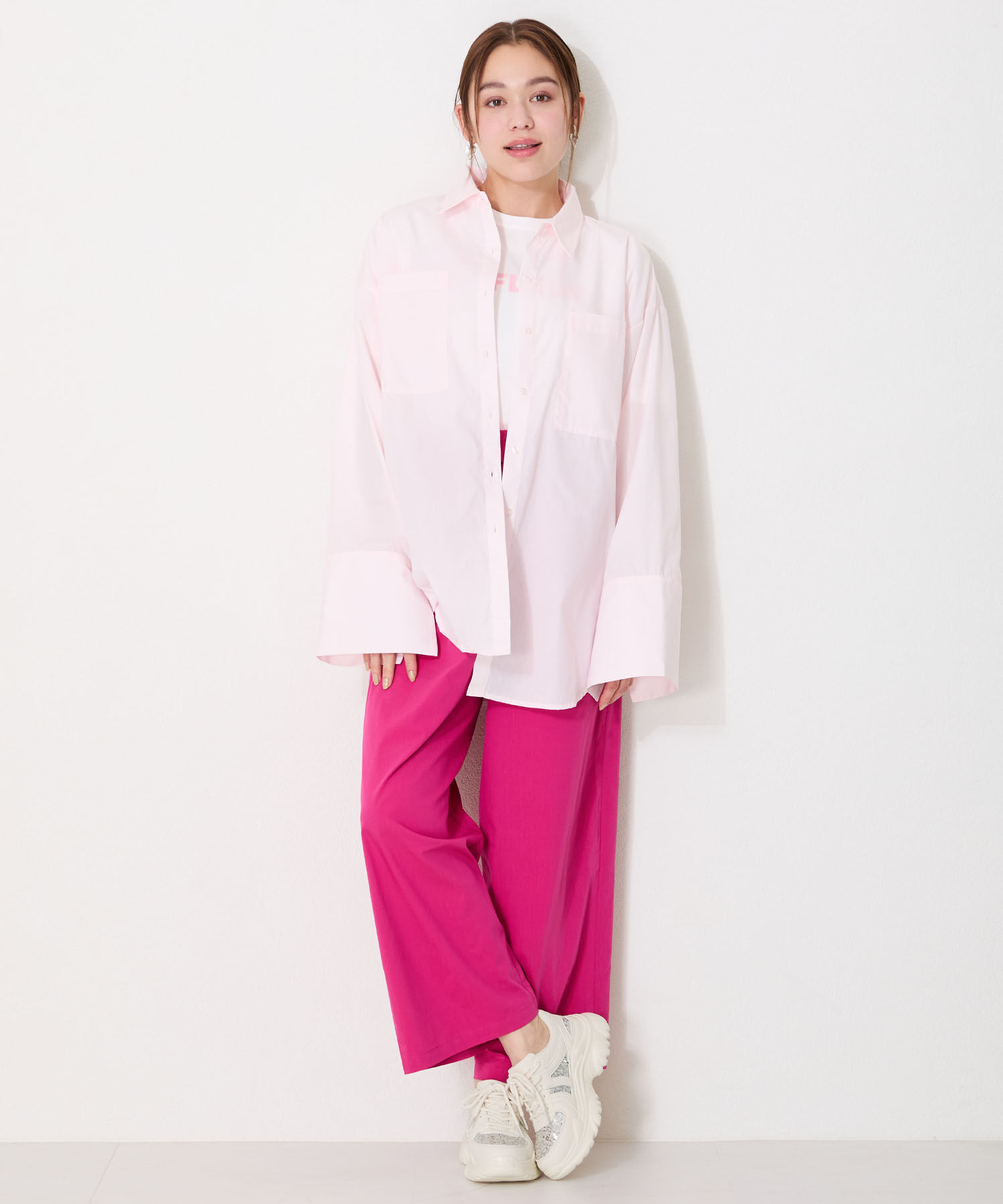 ORiental TRaffic「スパンコール 厚底 スニーカー /OT3752 クッション」|スニーカー|