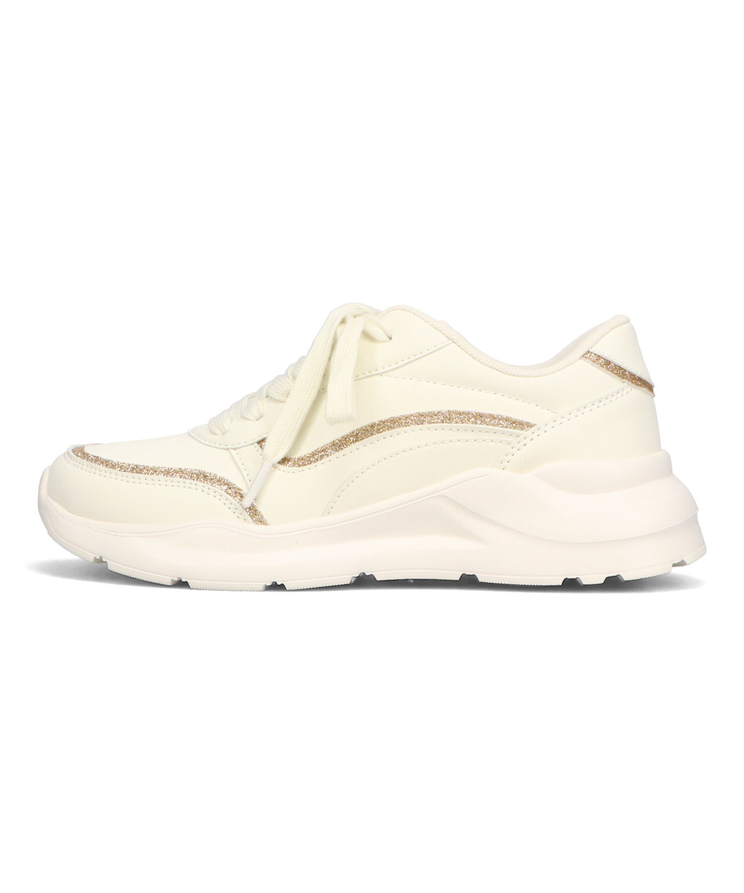 ORiental TRaffic「グリッターラインスニーカー/OT3762 スニーカー トレンド 人気 売れてる」|スニーカー|