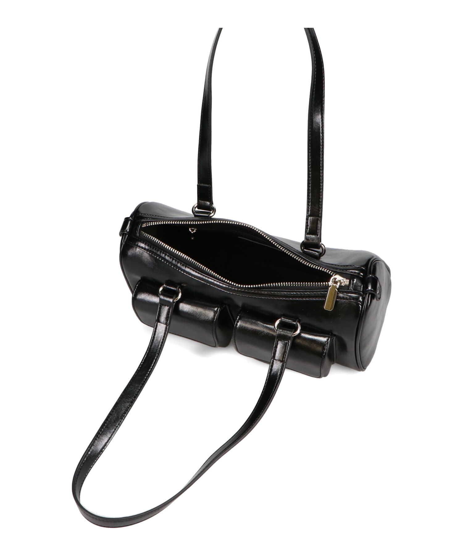 ORiental TRaffic「【トレンド】ダブルポケットボストンバッグ/BA-247 ショルダーバッグ」|ボストンバッグ|