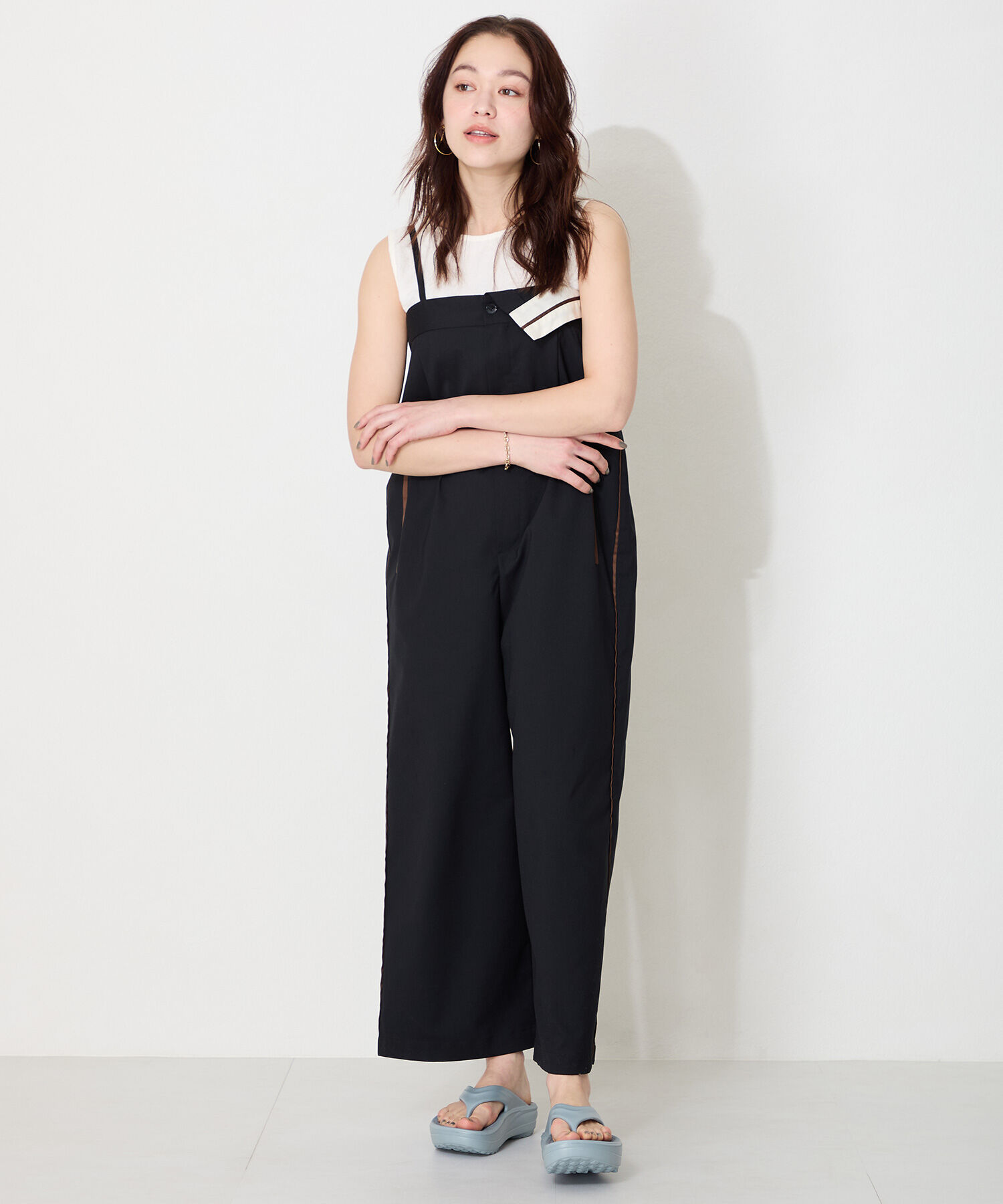 ORiental TRaffic「【リカバリーサンダル】●大人気アイテム●厚底EVAトングサンダル/OT3226 厚底 トング サンダル 」|サンダル|