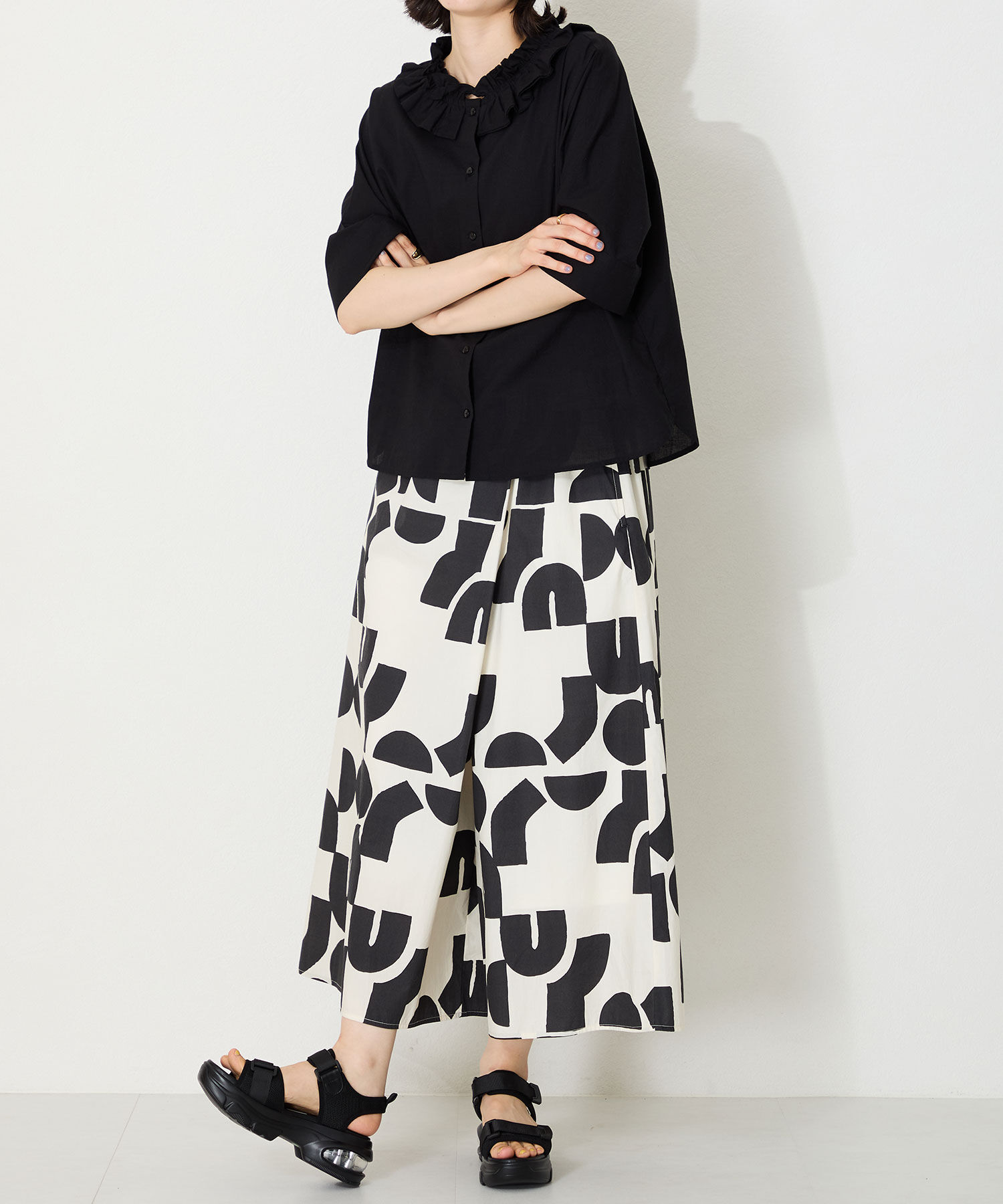 WA Oriental TRaffic「スニーカー ソール スポーツ サンダル /52218 トレンド 人気 厚底 スポサン」|サンダル|