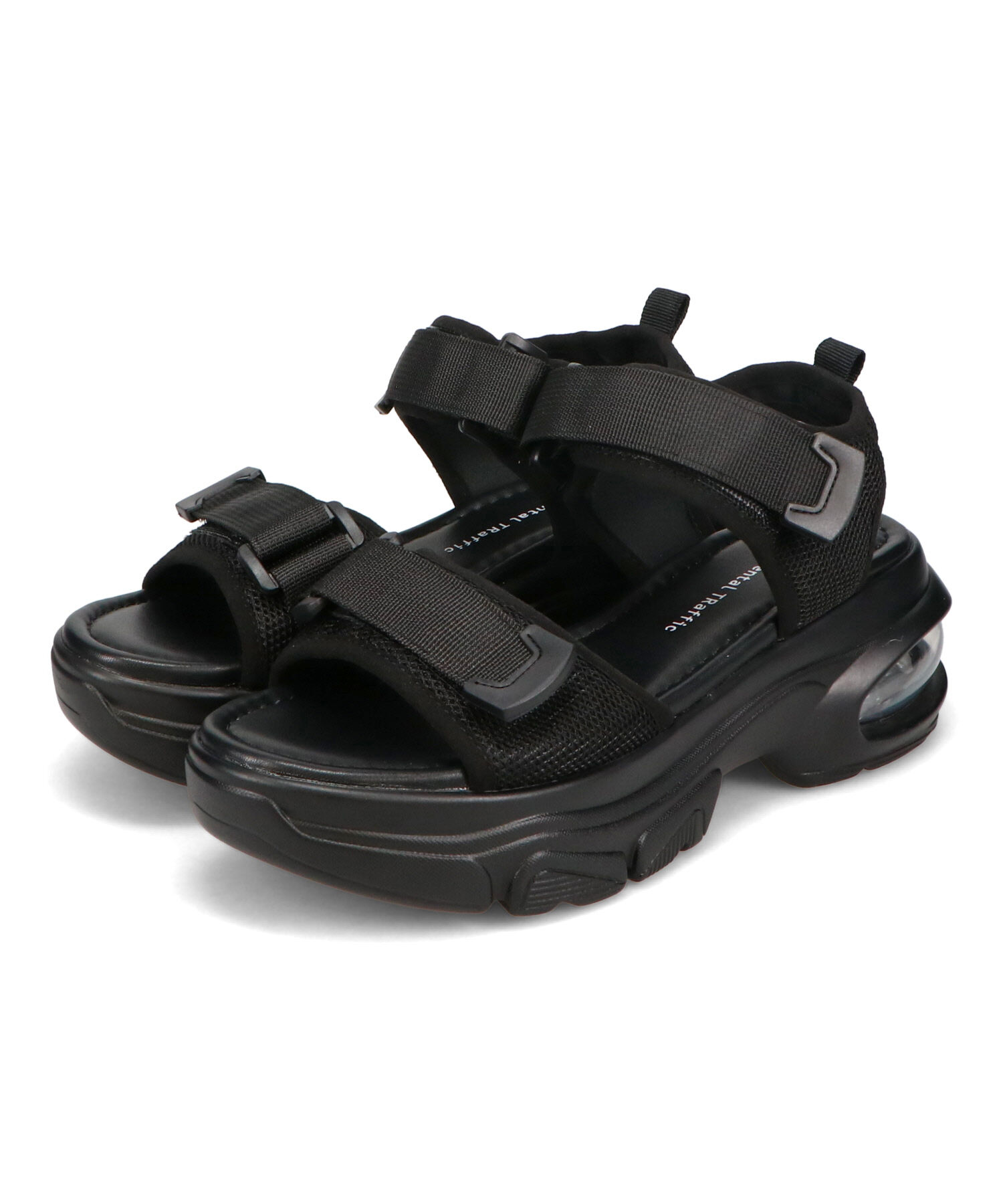 WA Oriental TRaffic「スニーカー ソール スポーツ サンダル /52218 トレンド 人気 厚底 スポサン」|サンダル|