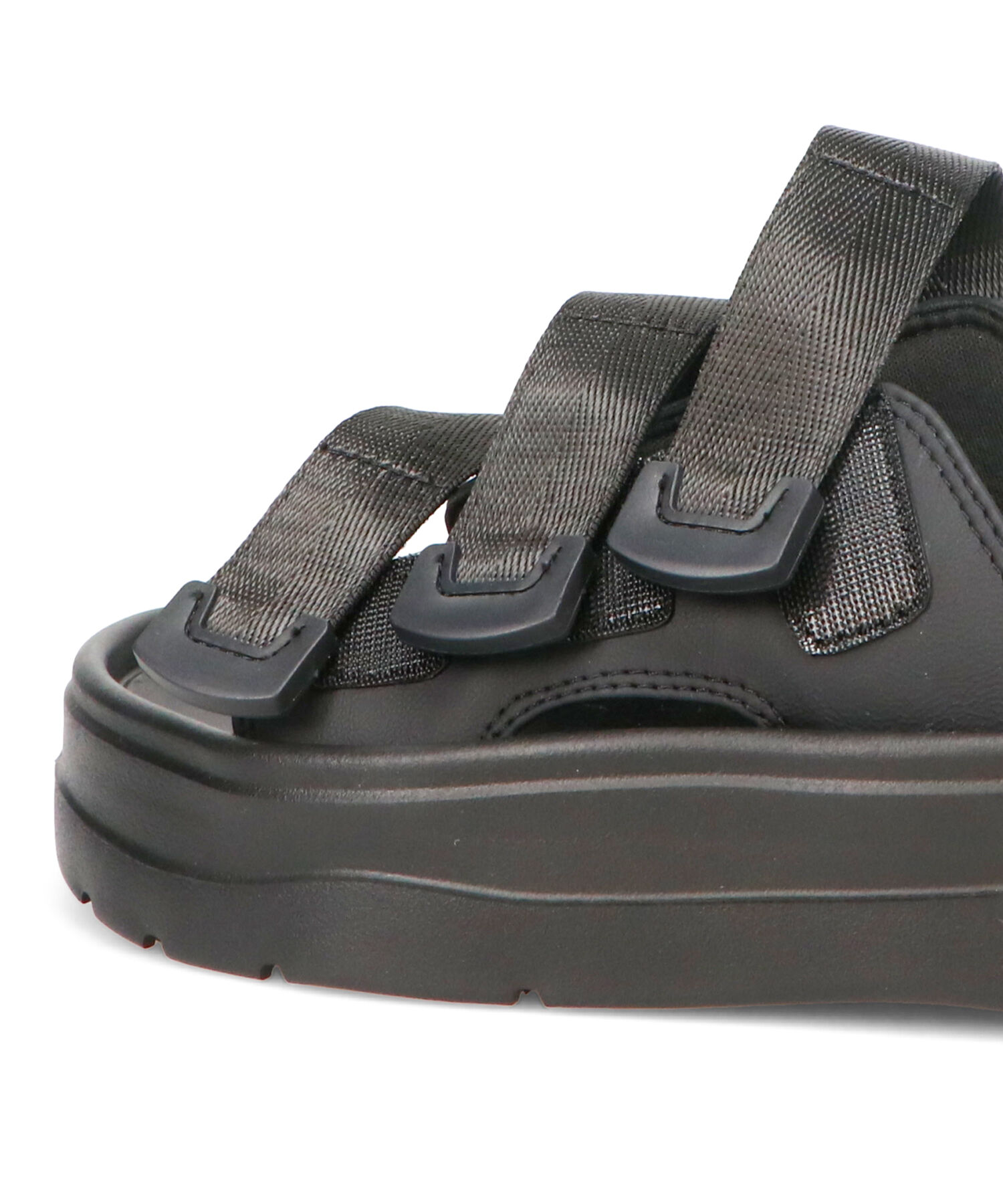 ORiental TRaffic「【Fit meサンダル】3本ベルトスライドサンダル/55209 WEB限定」|サンダル|