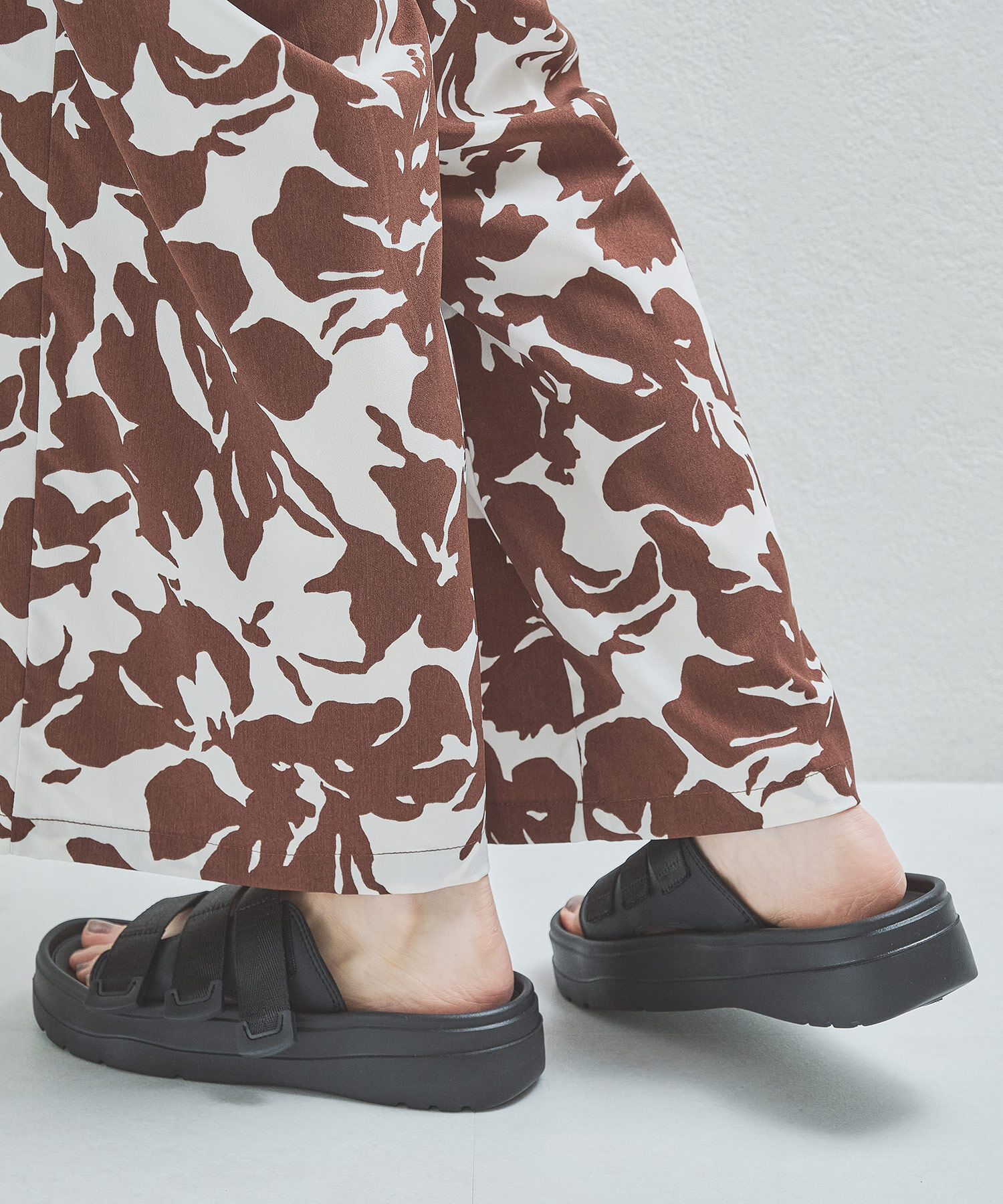 ORiental TRaffic「【Fit meサンダル】3本ベルトスライドサンダル/55209 WEB限定」|サンダル|