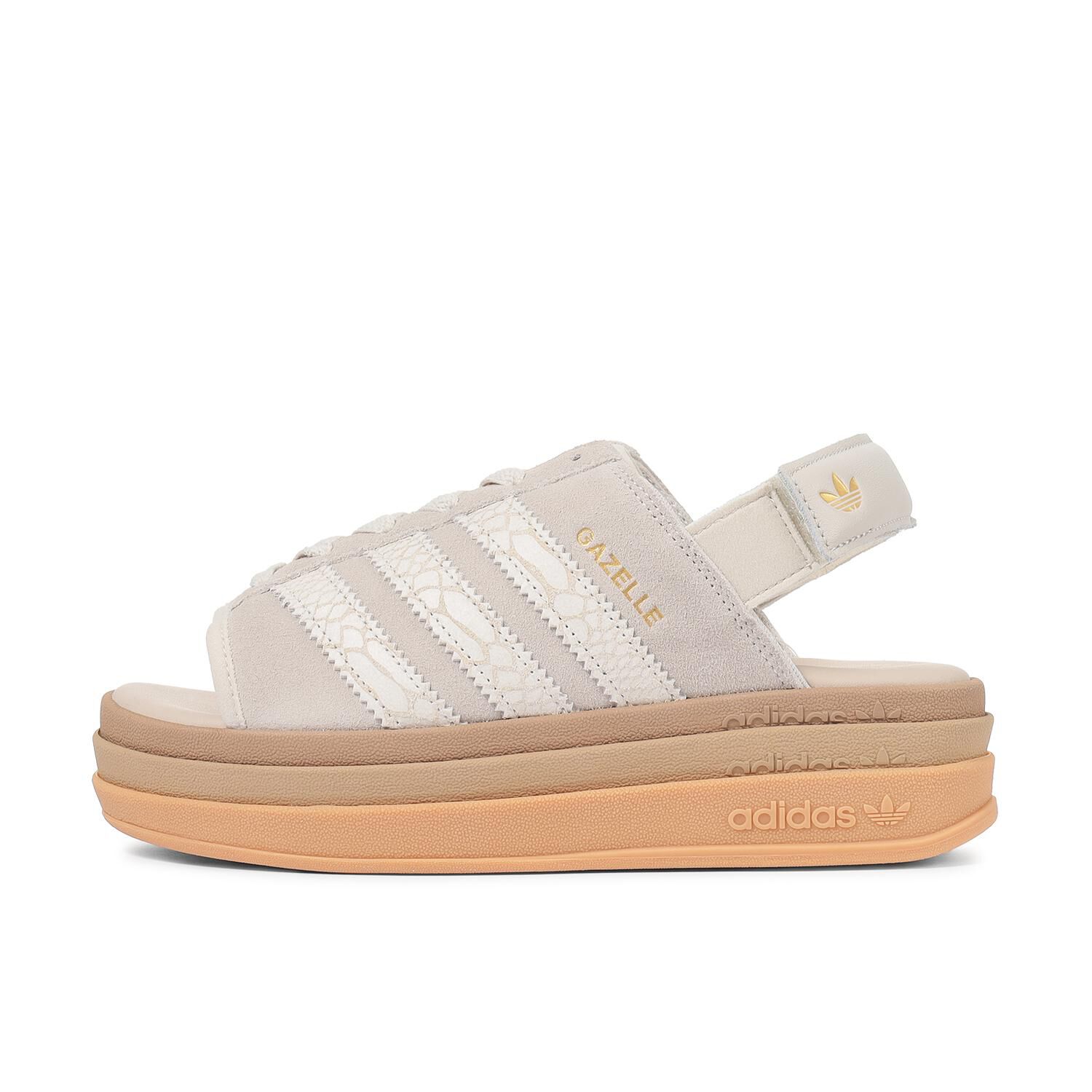 adidas「【ADIDAS】GAZELLE BOLD SANDAL W」|サンダル|ベージュ