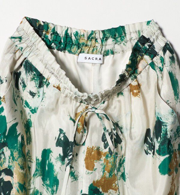 UNITED ARROWS「＜SACRA＞フローラプリント イージーパンツ」|その他|