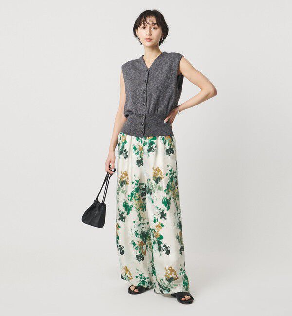 UNITED ARROWS「＜SACRA＞フローラプリント イージーパンツ」|その他|