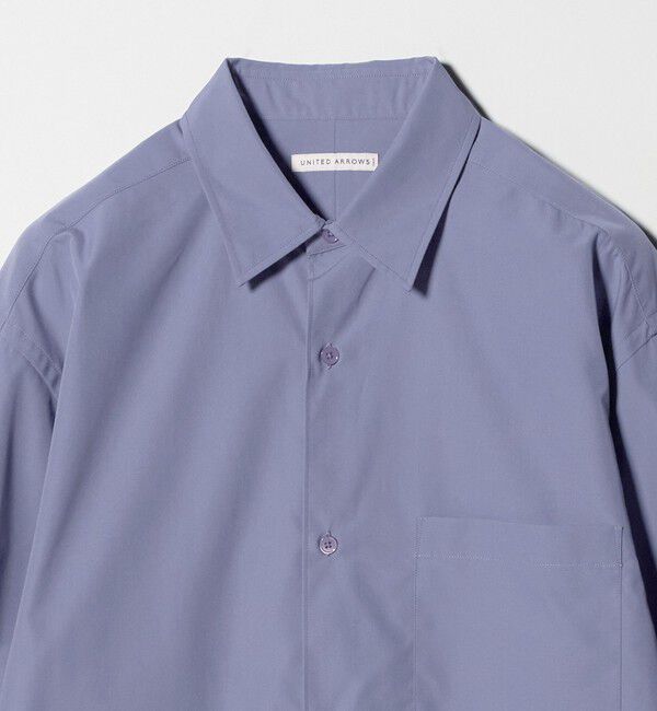 UNITED ARROWS「カリビアーナミルズ ポプリン レギュラーカラーシャツ」|シャツ・ブラウス|