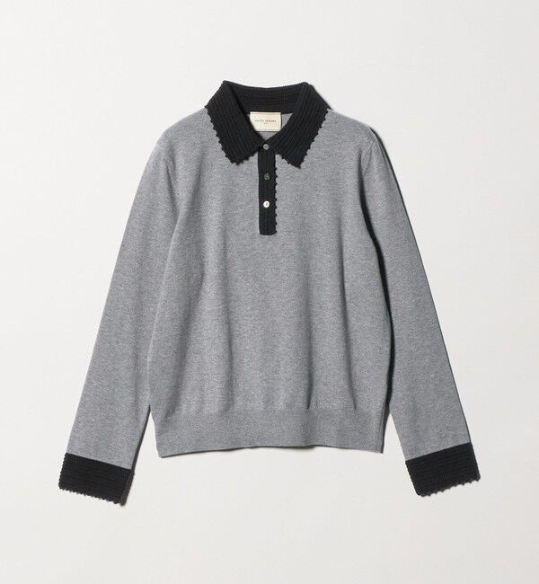 UNITED ARROWS「クロシェ ポロニット ‐ウォッシャブル‐」|ニット・セーター|