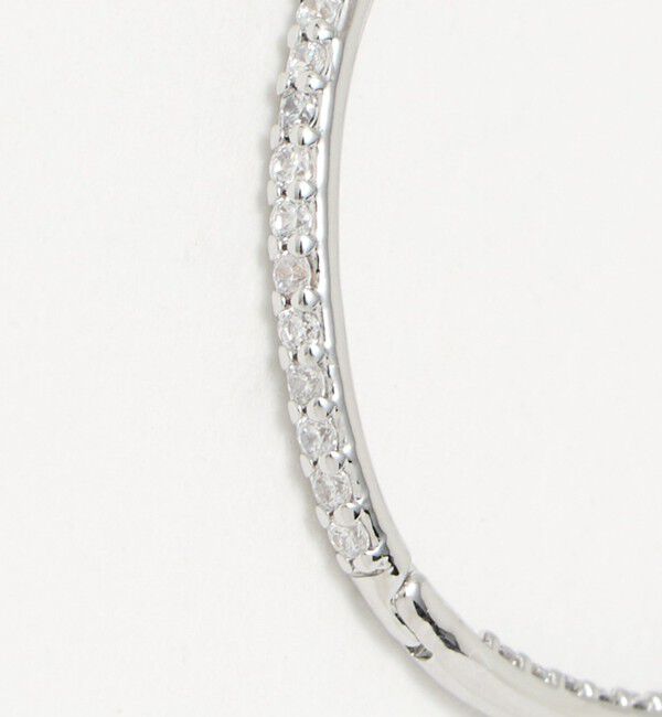 UNITED ARROWS「デフォルメ フープピアス」|ピアス|