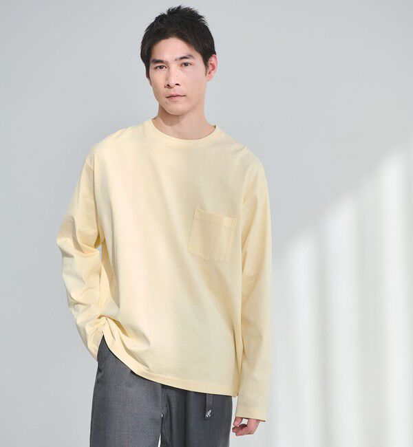 UNITED ARROWS green label relaxing「ヴィンテージライク ロングスリーブ Tシャツ」|Tシャツ・カットソー|CREAM