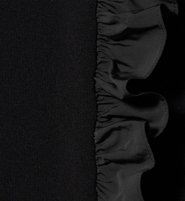 UNITED ARROWS green label relaxing「フロント フリル ニット カーディガン」|カーディガン|