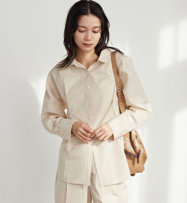 UNITED ARROWS green label relaxing「FAbRICA ウエスト タック シャツ」|シャツ・ブラウス|