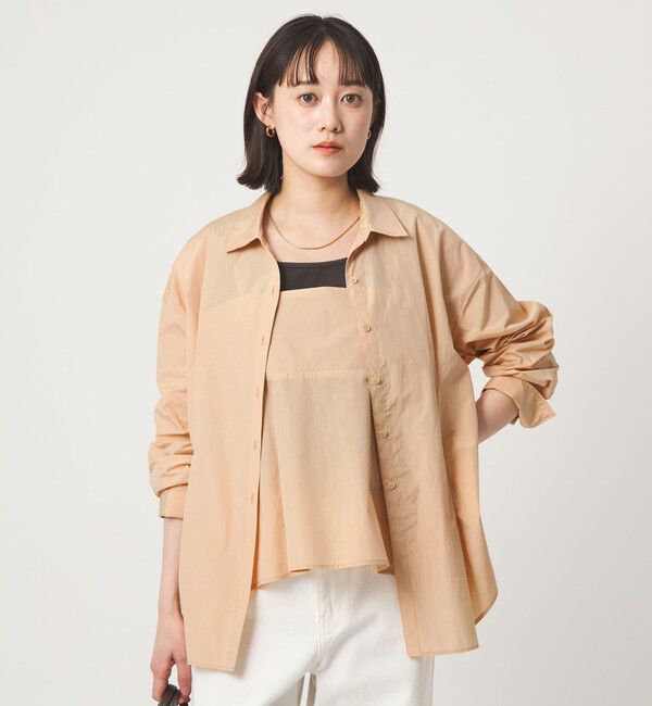 UNITED ARROWS green label relaxing「FAbRICA ウエスト タック シャツ」|シャツ・ブラウス|LT.PINK