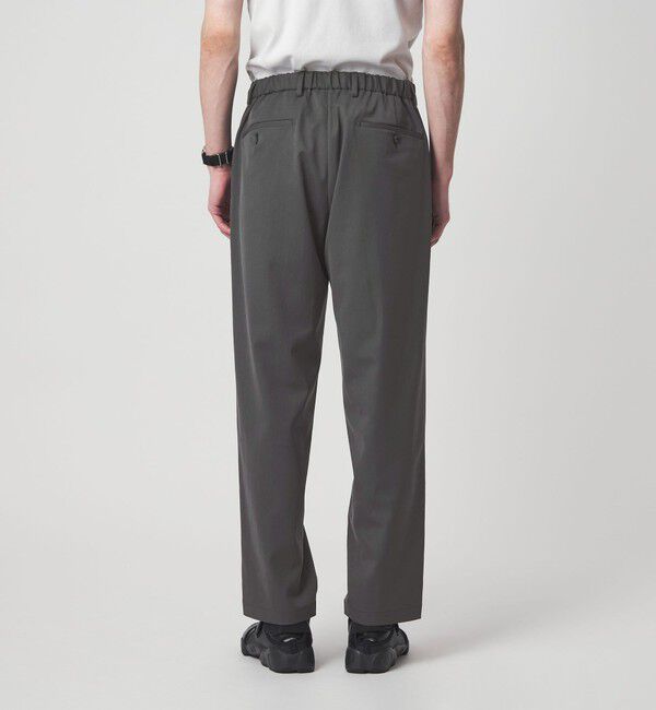 UNITED ARROWS green label relaxing「DICROS ポリエステル ツイル 1プリーツ W2 ユーティリティパンツ -ストレッチ・撥水-」|チノ|