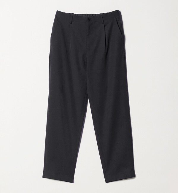 UNITED ARROWS green label relaxing「DICROS ポリエステル ツイル 1プリーツ W2 ユーティリティパンツ -ストレッチ・撥水-」|チノ|