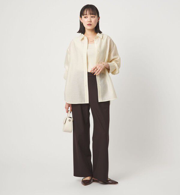 UNITED ARROWS green label relaxing「［size SHORTあり］ミルフィーユデイリーシャツ」|シャツ・ブラウス|