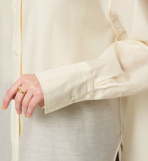 UNITED ARROWS green label relaxing「［size SHORTあり］ミルフィーユデイリーシャツ」|シャツ・ブラウス|