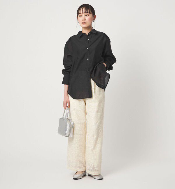 UNITED ARROWS green label relaxing「［size SHORTあり］ミルフィーユデイリーシャツ」|シャツ・ブラウス|