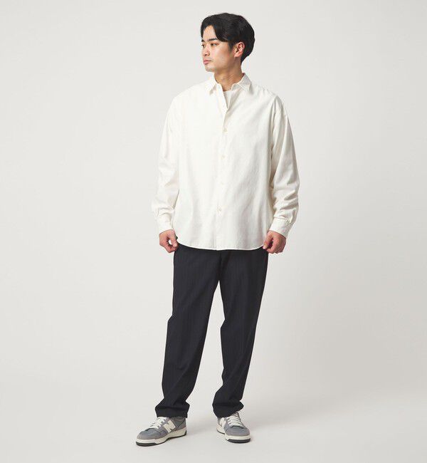 UNITED ARROWS green label relaxing「FINE BASIC スビン オックスフォード ジャストルーズ シャツ」|シャツ・ブラウス|