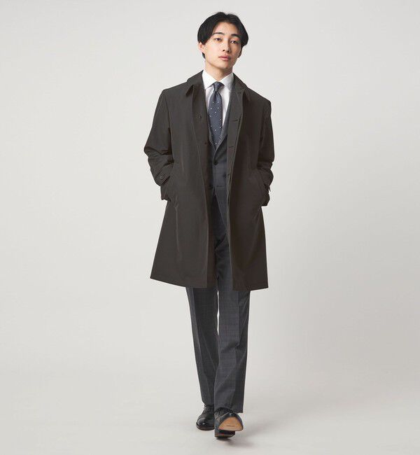 UNITED ARROWS green label relaxing「A+ ミノテック スプリング バルカラーコート ステンカラーコート -撥水・防風・透湿-」|ステンカラーコート|
