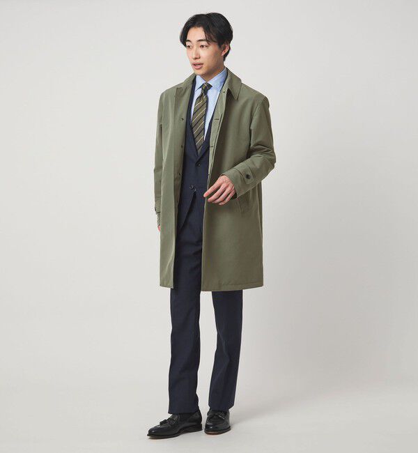 UNITED ARROWS green label relaxing「A+ ミノテック スプリング バルカラーコート ステンカラーコート -撥水・防風・透湿-」|ステンカラーコート|