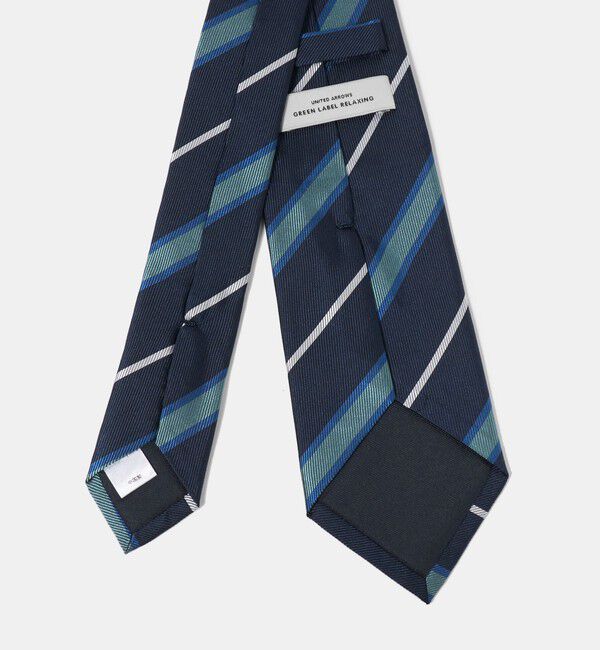 UNITED ARROWS green label relaxing「GLR シルク3 8.0cm ストライプ3 ネクタイ」|ネクタイ・蝶ネクタイ|