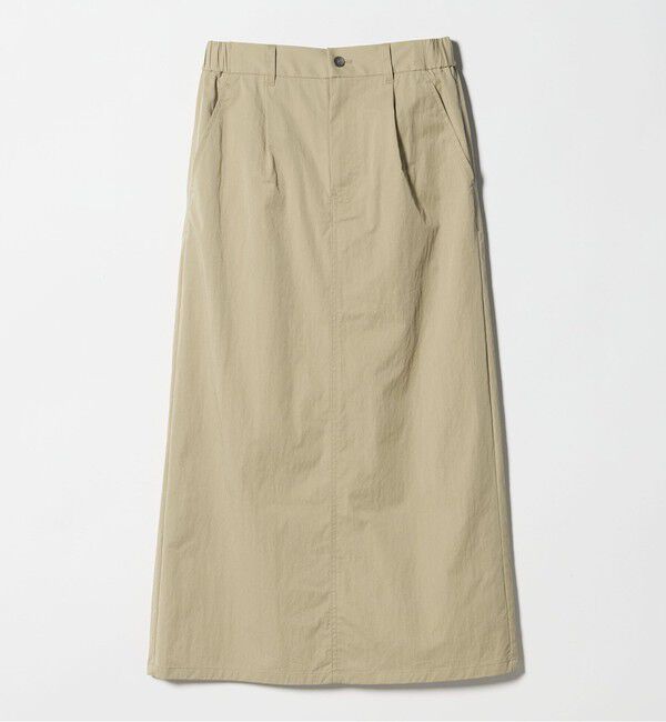 UNITED ARROWS green label relaxing「グロッシー スカート」|フレア|