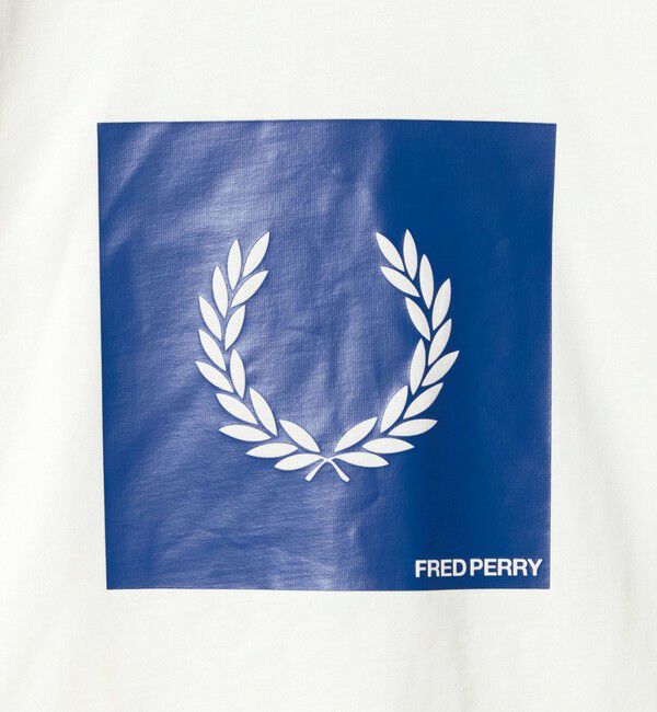 UNITED ARROWS green label relaxing「【国内EXCLUSIVE】＜FRED PERRY＞ボックス ロゴ Tシャツ」|Tシャツ・カットソー|