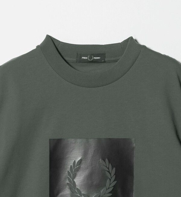 UNITED ARROWS green label relaxing「【国内EXCLUSIVE】＜FRED PERRY＞ボックス ロゴ Tシャツ」|Tシャツ・カットソー|